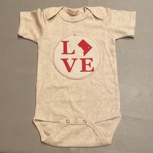 DC Love onesie 12-18 months